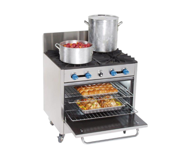 Comstock-Castle, FK430-18, Range, 36" Restaurant, Gas