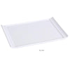 Yanco FU-1310 Fuji Rectangular Display Plate, Porcelain, Bone White Pack of 24 (2Dz)