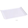 Yanco FU-1313 Fuji Rectangular Display Plate, Porcelain, Bone White, Pack of 6