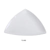 Yanco FU-408 Fuji 8″ Triangle Plate, China, Bone White (3Dz)