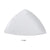 Yanco FU-408 Fuji 8″ Triangle Plate, China, Bone White (3Dz)