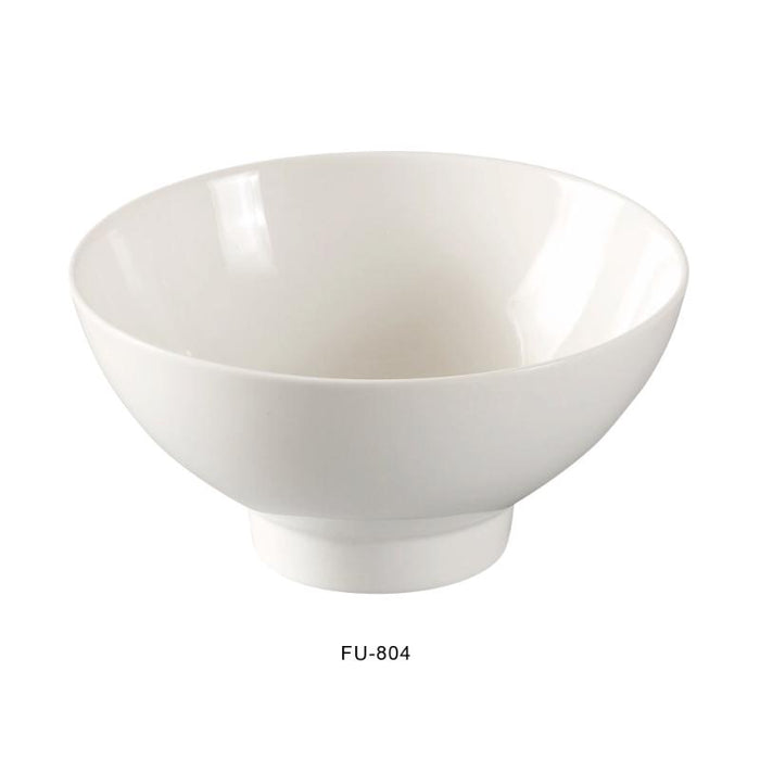 Yanco FU-804 Fuji 4″ Bowl, 5 oz Capacity, Porcelain, Bone White (3Dz)