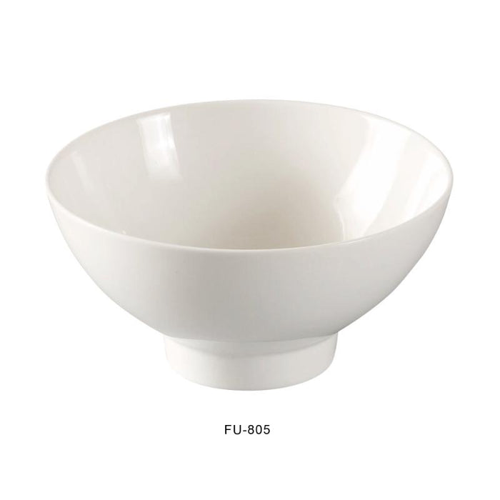 Yanco FU-805 Fuji 5″ Bowl, 10 oz Capacity, Porcelain, Bone White (3Dz)