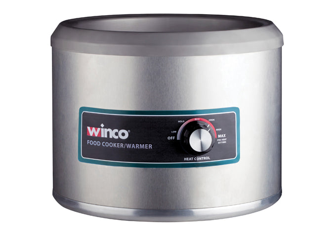11/7 Quart Electric Round Food Cooker/Warmer, 1250W by Winco -Available in Different Sizes