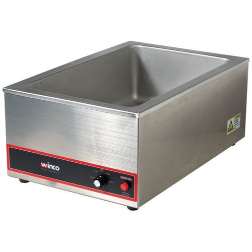 Winco FW-S500 Electric Food Warmer, 20" x 12" Opening, 1200W, 120V (Price/Set)