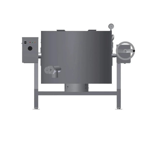 AccuTemp ALTLGB-20F Insulated self-Contained Ergo-Low Rim Kettle, 20 Gallon Capacity, Gas, Full Jacketed, Tilting, Floor Mounted