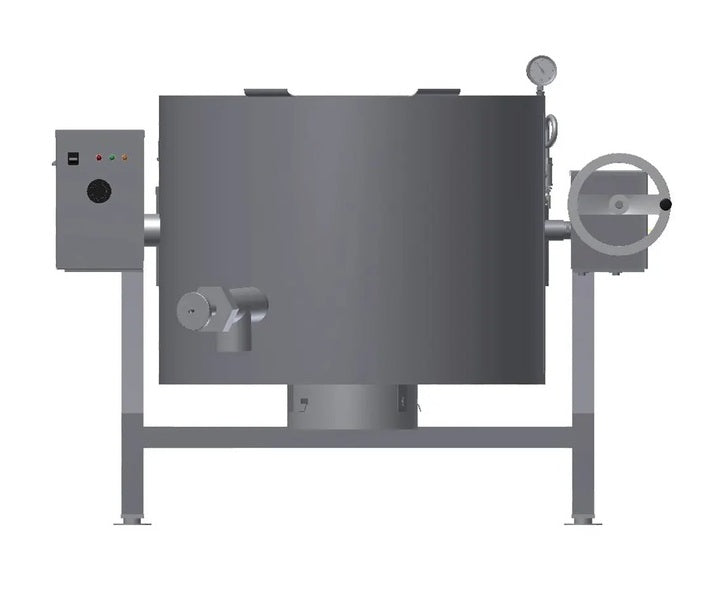 AccuTemp ALTLGB-40F Insulated self-Contained Ergo-Low Rim Kettle, 40 Gallon Capacity, Gas, Full Jacketed, Tilting, Floor Mounted