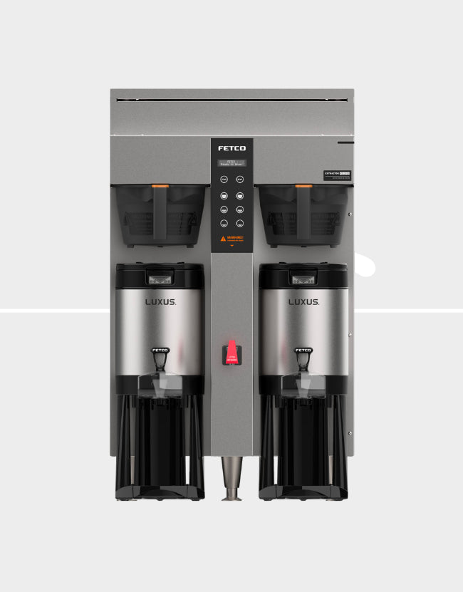 Fetco CBS-1252 Extractor Plus™ Twin Coffee Brewer, 1.5 Gallon, High-Volume Automatic Brewer