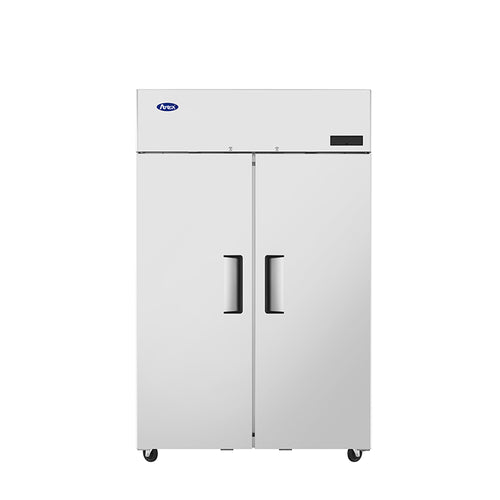 Atosa PLUS-R2-SD-S-PT 2-Section Commercial Pass-Thru Refrigerator with Solid Doors – 46.3 cu. ft.
