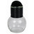 GHT-10 - 10 oz Glass Hottle, Plastic Lid by Winco