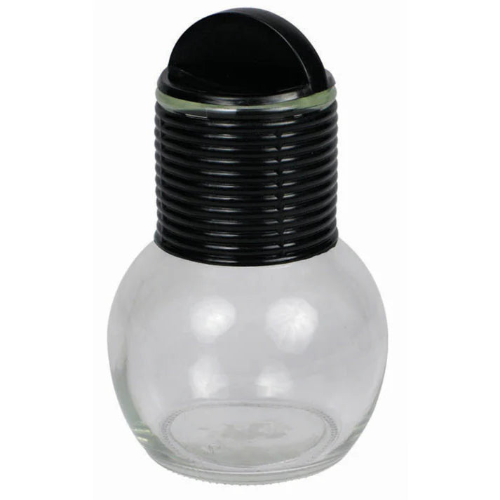 GHT-10 - 10 oz Glass Hottle, Plastic Lid by Winco