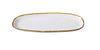 Yanco Glory 9" x 4.25" Chinaware Oval Plate ( Pack Of 36 )