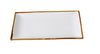 Yanco Glory 13 3/8" x 7 3/8" Chinaware Rectangular Plate ( Pack Of 12 )
