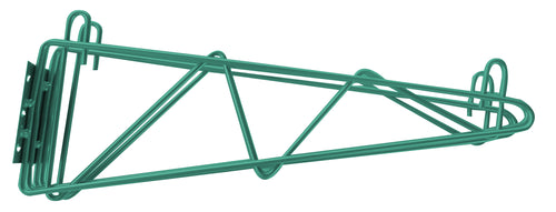 Serv-Ware Green Epoxy Double Wall Mount Brackets