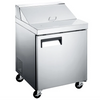Grista Commercial Salad/Sandwich Refrigerator Prep Table – Stainless Steel
