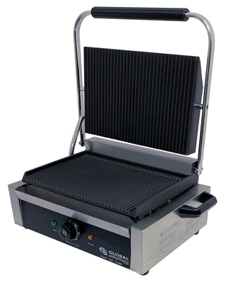 Panini/Sandwich Grill – Grooved Plates (GS1621)