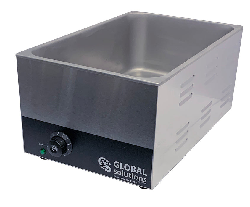 Global Solutions Full Size Food Warmer – GS1665 1500w, 12x20