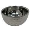 Stainless Steel Double-Walled Hammered Katori Bowl - 3.5" | 4.5 oz - Elegant & Durable Serveware for All Occasions