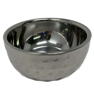 Stainless Steel Double-Walled Hammered Katori Bowl - 3.5