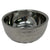 Stainless Steel Double-Walled Hammered Katori Bowl - 3.5