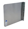 Serve-Ware Wall Mounted Side Splash Guard 13" x 15" – 304 Stainless Steel Sink Splash Protector (HS15-CWP-SS)