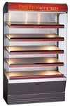 Alto-Shaam HSM-48/5S/T Heated Shelf Merchandiser for High Capacity Grab and Go Food Display