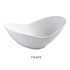 Yanco FU-510 Fuji 10″ Fortune Bowl, 28 oz Capacity, China, Bone White (1Dz)