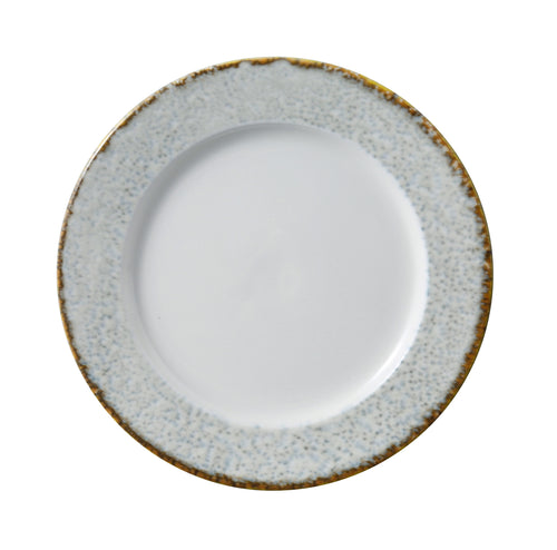 Yanco Iris Blue Chinaware Dinner Plate ( Pack Of 12 )