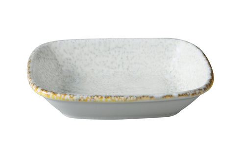 Yanco Iris Blue Chinaware Rectangular Bowl ( Pack Of 36 )