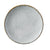 Yanco Iris Blue Chinaware Coupe Round Plate ( Pack Of 12 )