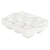 ICCP-6W - Round Ice Cube Tray, 6 Compartments by Winco