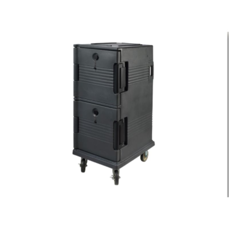 Winco IFT-2 Front Loading Food Pan Carrier, Insulated, Double Compartment (Price/Set)