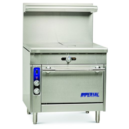 Imperial IHR-2FT-C Spec Series Heavy Duty Gas Range 36" with Convection Oven