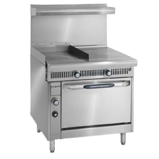 Imperial IHR-G18-1HT-C Spec Series Heavy Duty Gas Range 36"W