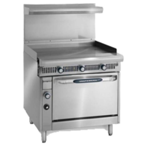 Imperial IHR-GT36 Spec Series Heavy Duty Gas Range 36"W