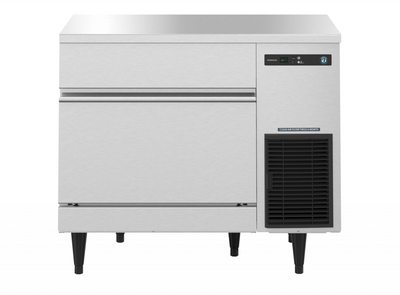 Durable commercial square cube ice machine for bars and restaurants