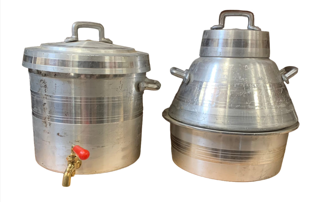 Commercial Irani Chai Maker - Aluminum,  Comes in 50 and 100 cup sizes