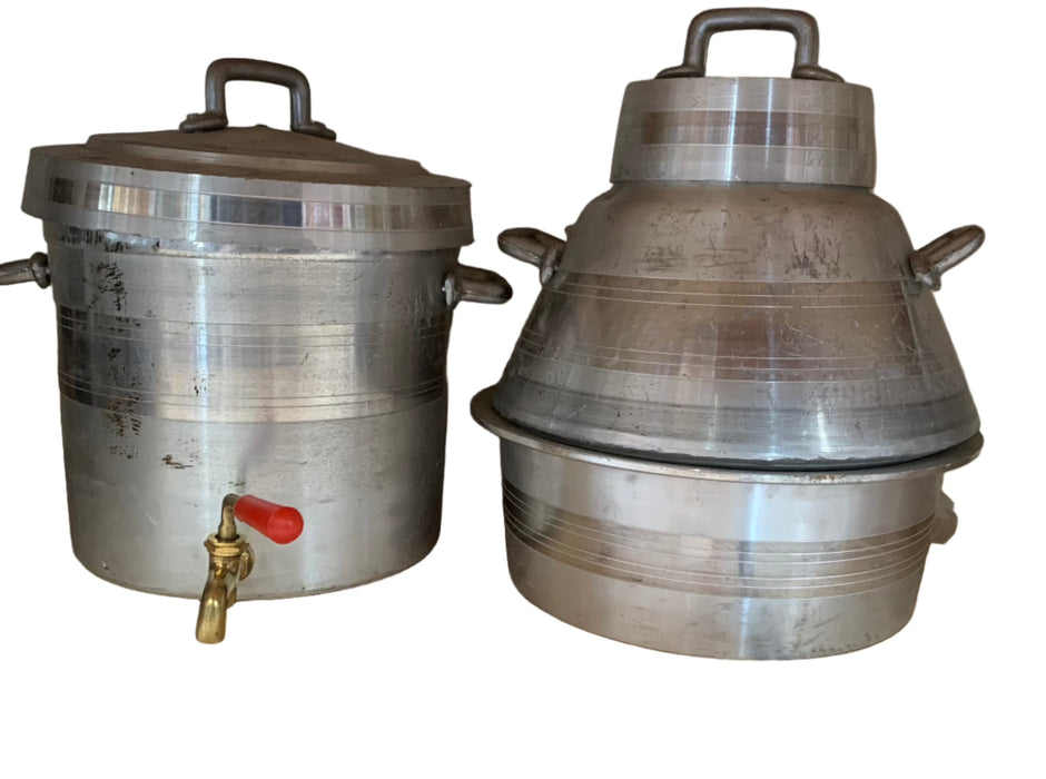 Commercial Irani Chai Maker - Aluminum,  Comes in 50 and 100 cup sizes