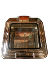 Stainless Steel square glass cover - Hydraulic Chafer