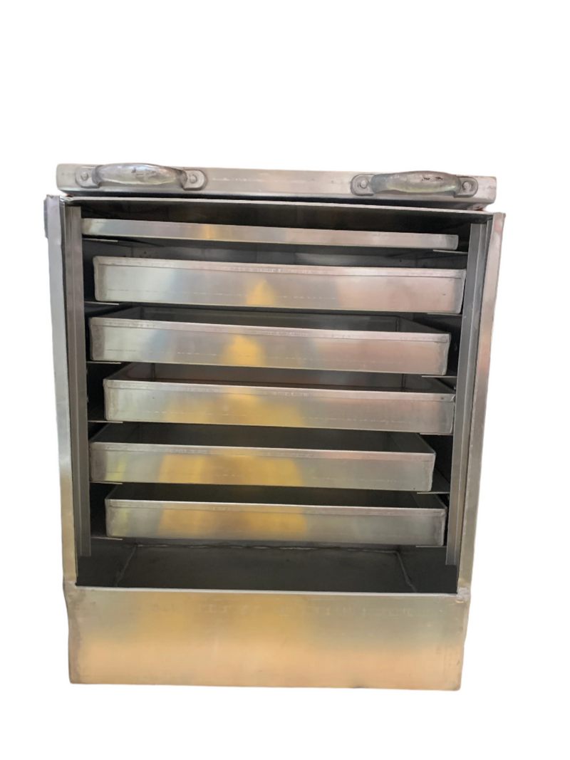Heavy Duty Aluminum Sandwich Dhokla Box / Steamer Box - 5 trays
