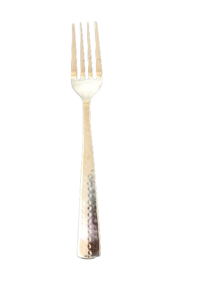 Stainless Steel Hammered  Cutlery: Spoon, Fork, Knife, Dessert spoon, Soup spoon