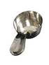 Luxury hammered finish stainless steel saucepan