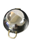 Stainless steel kadai with brass handles for family-style meals