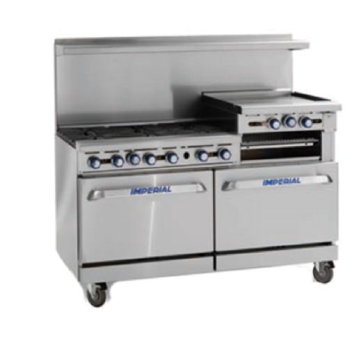 Imperial IR-10-XB Pro Series Restaurant Gas Range 60"W