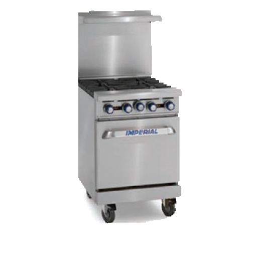 Imperial IR-2-G12-XB Pro Series Restaurant Gas Range 24"W