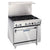 Imperial IR-4-G12-C Pro Series Restaurant Gas Range 36