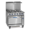 Imperial IR-G36-C Pro Series Restaurant Gas Range 36"W