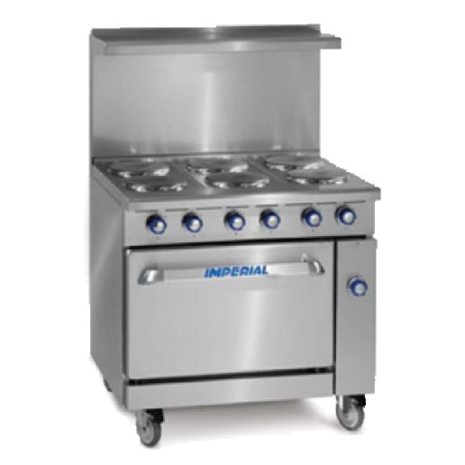 Imperial IR-G36-C Pro Series Restaurant Gas Range 36"W