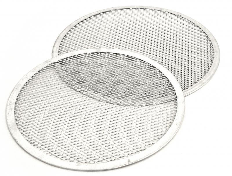 Large seamless pizza screen showing airflow mesh design