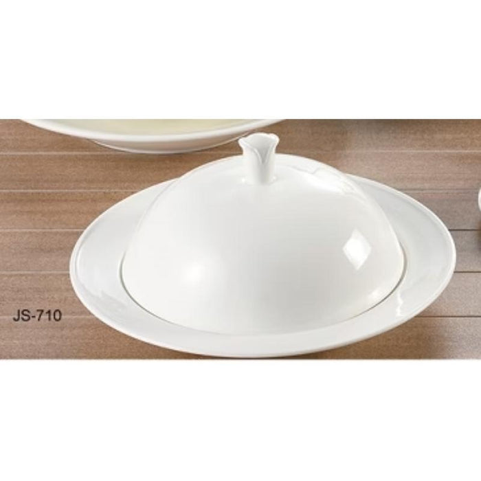 Yanco JS-710 Jersey 10" Plate with Lid, China (1Dz)